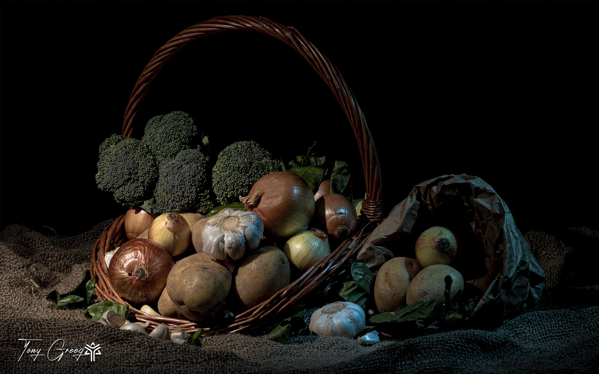 Harvest Still Life I — commercial photography by Tony Greeg
